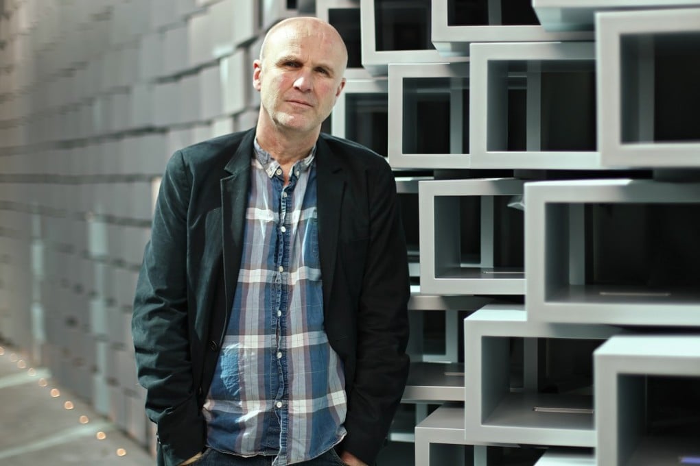 British theatre actor and playwright Tim Crouch at ArtisTree in Quarry Bay. Picture: Nora Tam