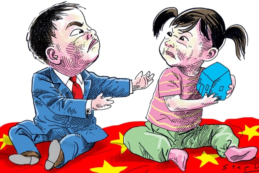 Though the macro control policies may dampen China’s economic performance in the short term, an affordable property market will boost China’s economic prosperity in the long run. Illustration: Craig Stephens