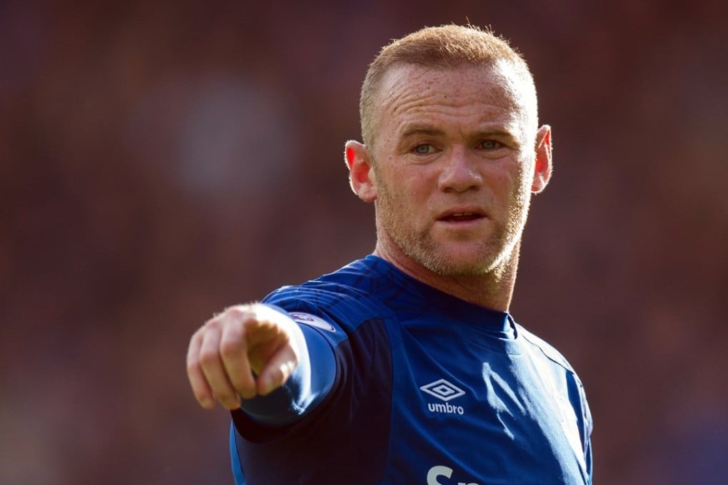 Everton’s Wayne Rooney during the English Premier League match against Arsenal. Photo: EPA