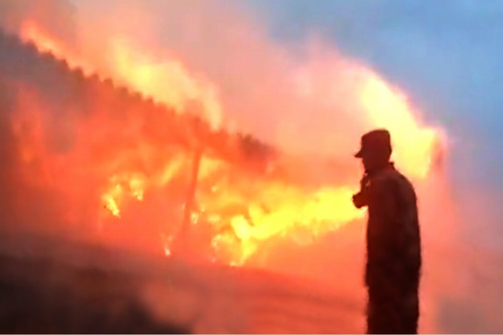 The fire last weekend at Jokhang Temple in the Tibetan capital Lhasa was not caused by arson, local police said. Photo: Weibo