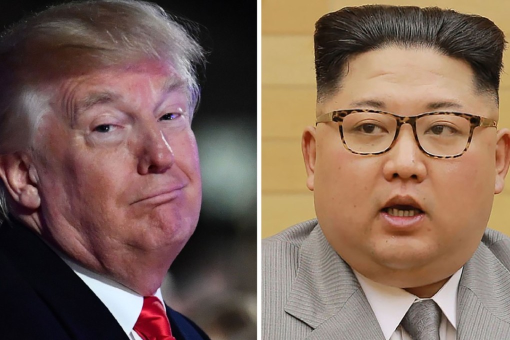 Donald Trump and Kim Jong-un are known for their mercurial natures – which may help the nuclear crisis. Photo: AFP