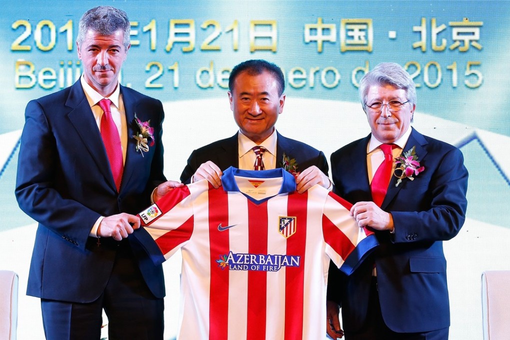 The Wanda Group is set for a return to the Chinese Super League after severing ties with La Liga side Atletico Madrid. Photo: Xinhua