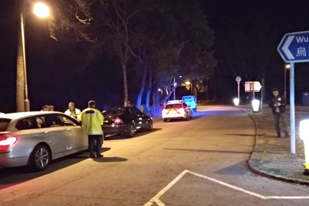 The police operation started on Friday night. Photo: Handout