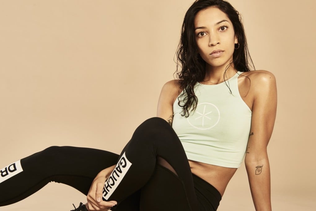 A cycling outfit available from Dynamo Cycling in Paris.