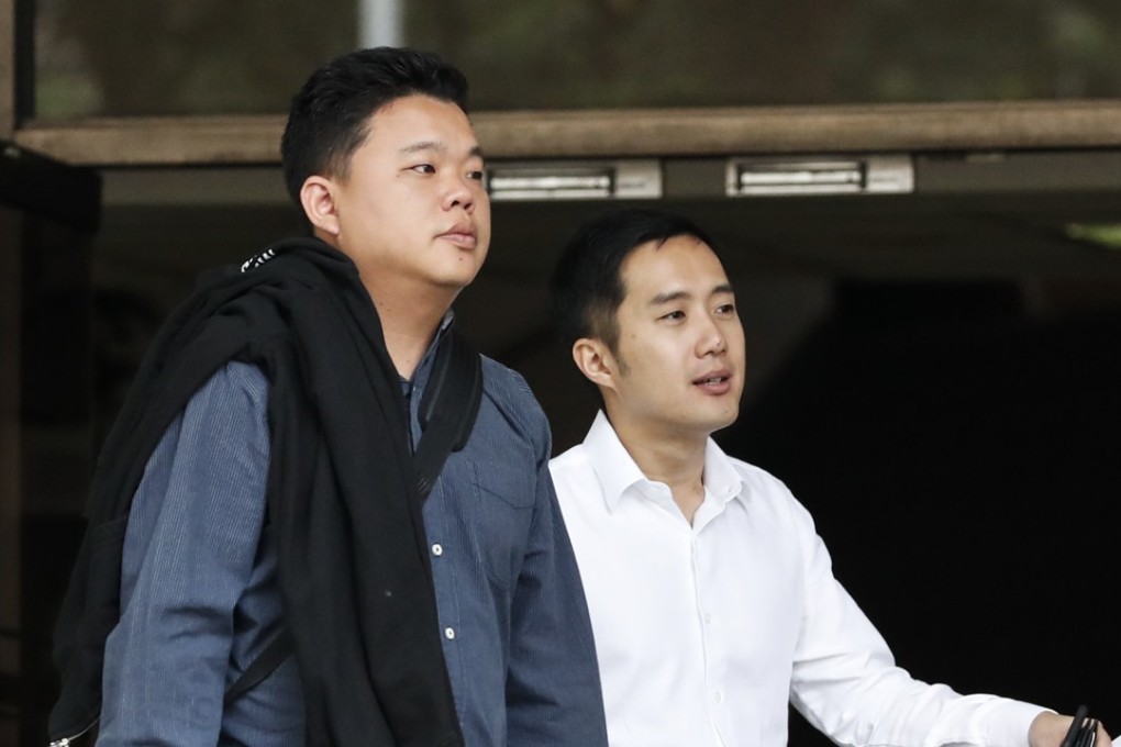 Yao Songliang and Terence Tan En Wei pleaded guilty in court to four charges of illegally renting out four flats in a luxury private block in central Singapore. Photo: AP