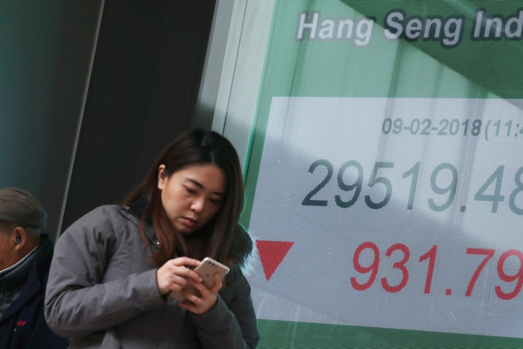 The Hang Seng Index fell 0.73 per cent to 31,268.66 on Tuesday, snapping two days of gains. Photo: Edward Wong