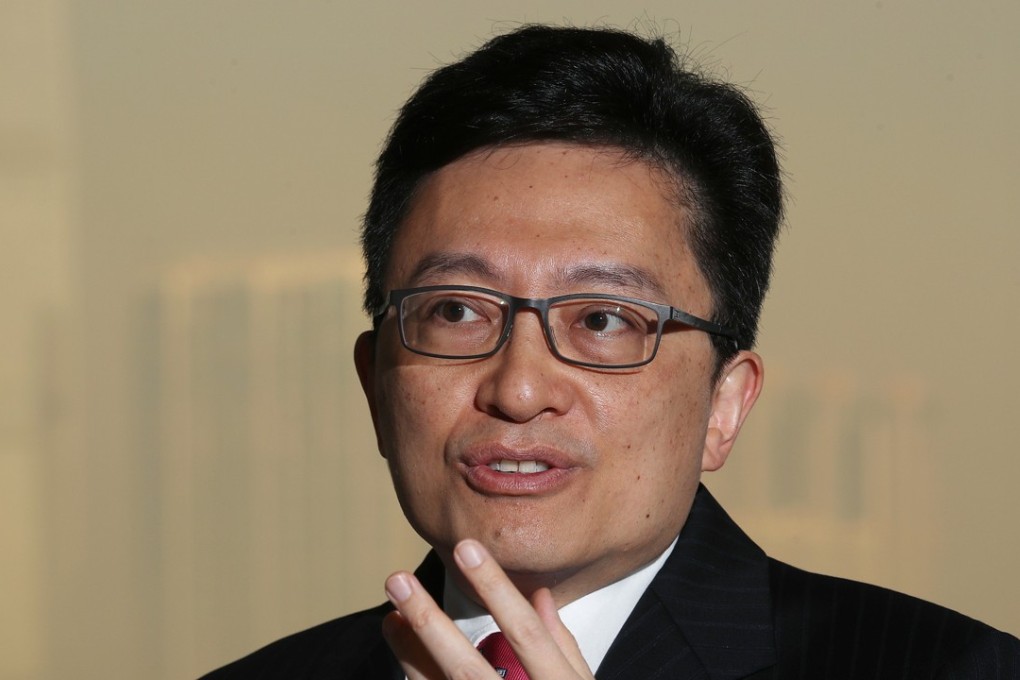 Founder of Bei Capital, Collin Lau, says developers must add value and turn property into a form of consumer services to survive such a challenging market. Photo: Edward Wong