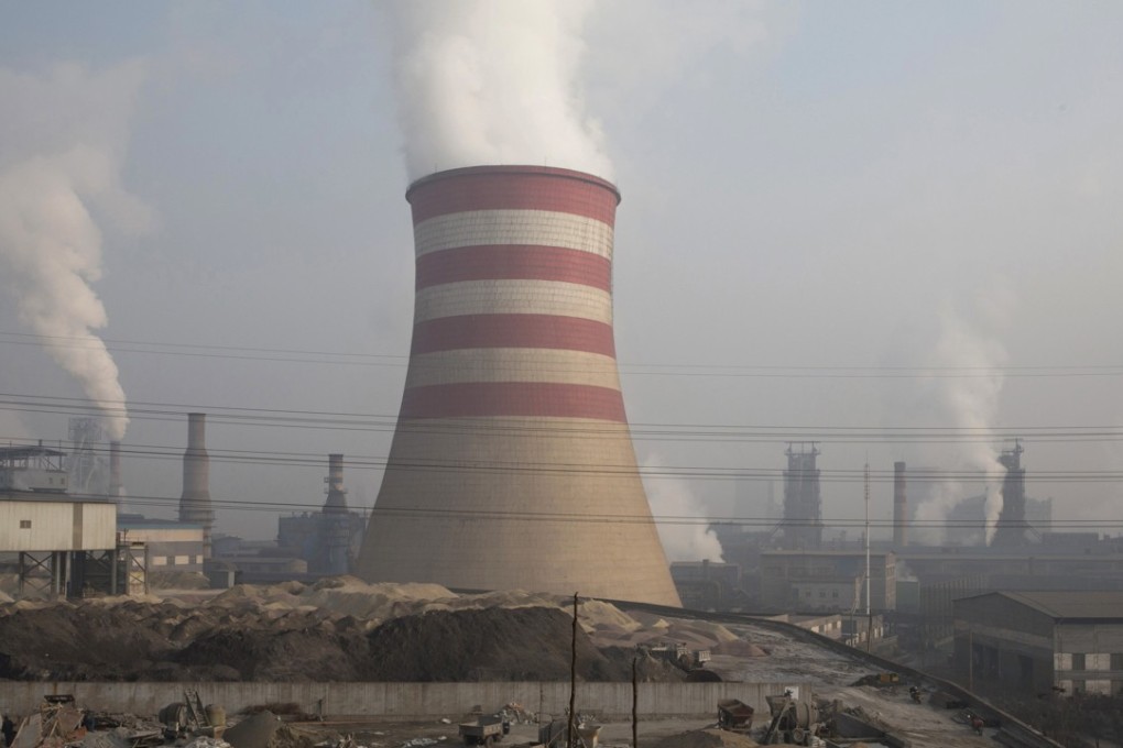 Pictured is a Chinese metalworks plant in Qianan in northern China's Hebei province. File photo: AP