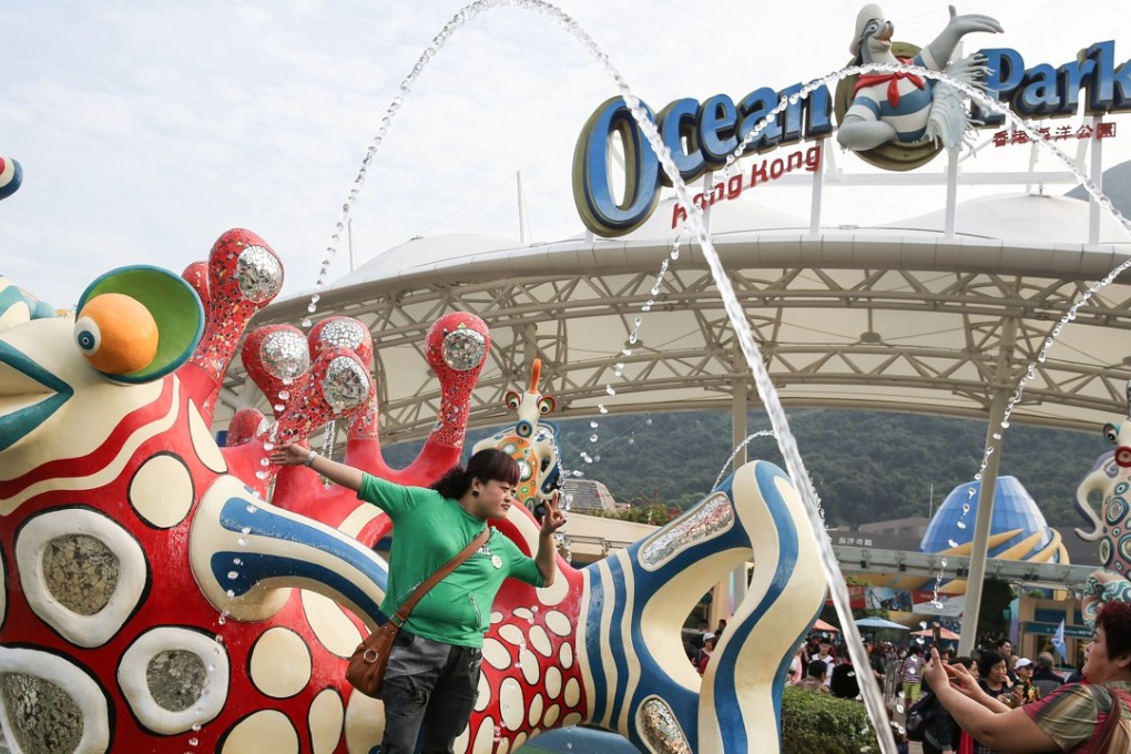 Ocean Park lost HK$234 million in the financial year ending in June 2017. Photo: Sam Tsang