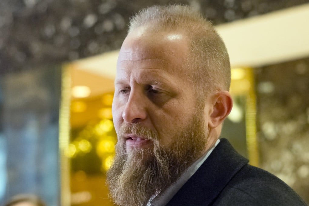 Trump campaign digital director Brad Parscale is seen in the in the lobby of Trump Tower in New York in December 2016. Sources say he has been picked to run US President Donald Trump’s re-election campaign in 2020. Photo: Pool via EPA-EFE