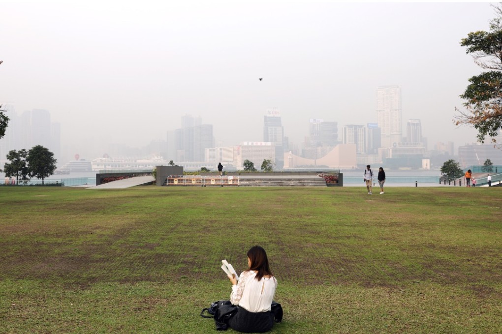 Tamar Park in Hong Kong. The city’s government wants to issue its inaugural green bond between 2018 and 2019. Photo: Sam Tsang