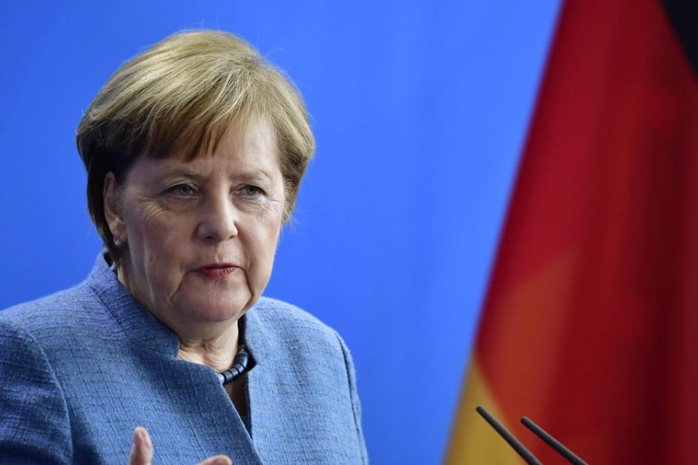 German Chancellor Angela Merkel said on Tuesday that EU member states involved in Chinese infrastructure projects should maintain the bloc’s foreign policy stand on Beijing. Photo: AFP