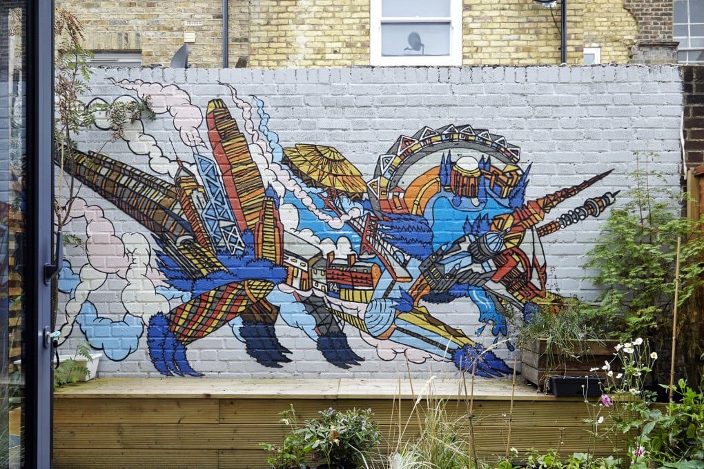 Sharon Toong unites mid-century and vintage items with modern aesthetics and graffiti art in her Dalston house