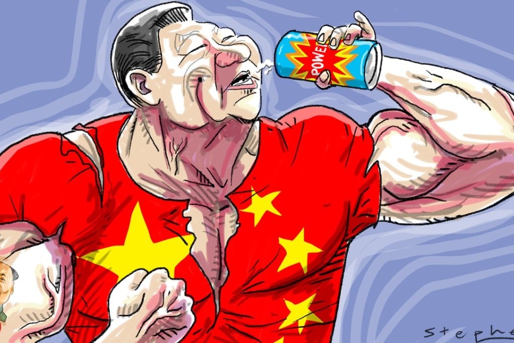 President Xi Jinping’s actions and the clear concentration of power in himself reveal a return to the patriarchal mode of strongman politics that was characteristic of the Mao era. Illustration: Craig Stephens