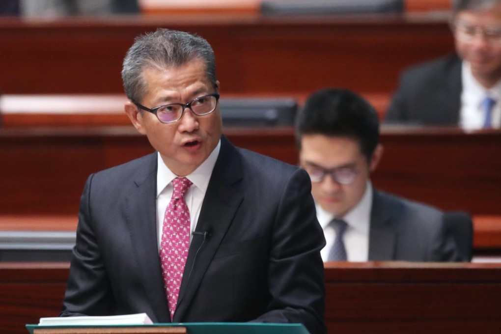 Paul Chan appeared more confident this time. Photo: K.Y. Cheng