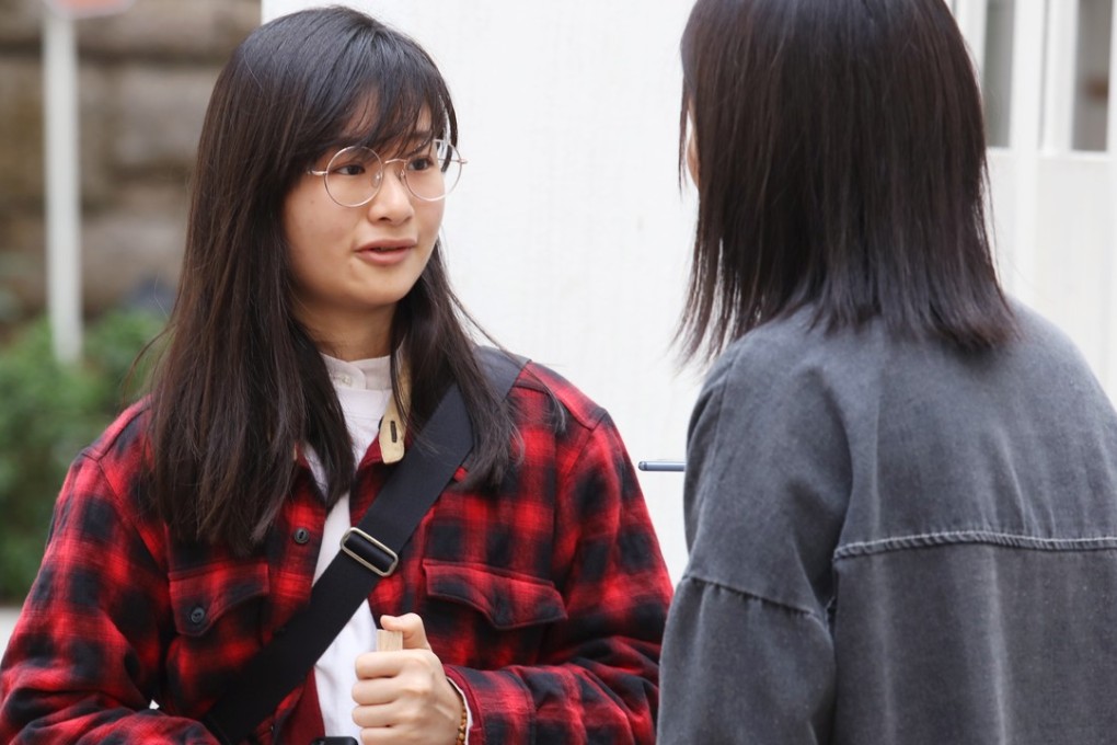 Whit Cheng, 22, is a visual arts student at the Institute of Vocational Education. Photo: Felix Wong