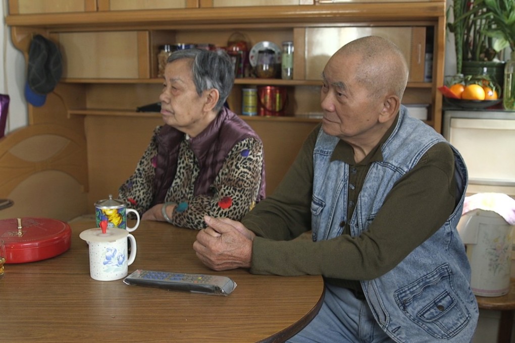 Mrs Mak, 84, and Mr Wat, 87, live a frugal life together in their flat bought in the 1970s. Photo: Handout