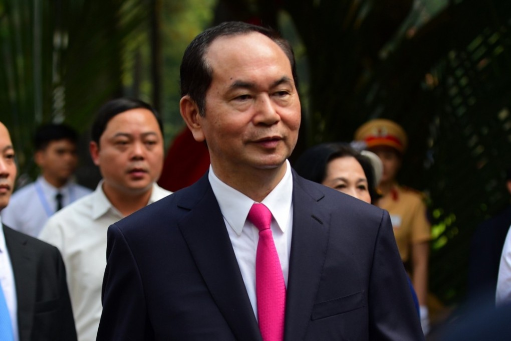 Vietnam's President Tran Dai Quang’s conservative government has been accused of tightening its grip on activists, arresting and convicting dozens. Photo: AFP