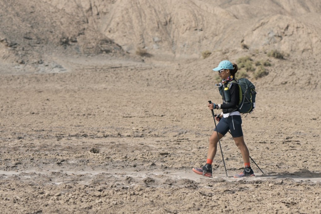 Samantha Chan is looking forward to the race atmosphere in the GaoliGong, but enjoyed the peace and loneliness of the Gobi Desert: Lloyd Belcher Visuals