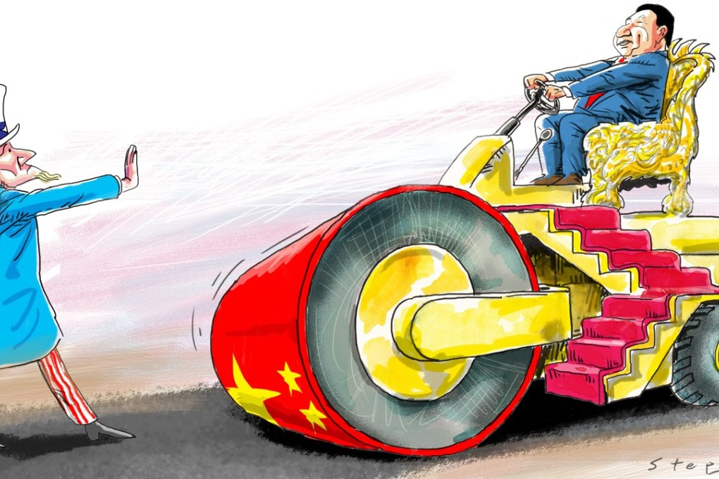 For the US, Xi Jinping’s consolidation of power will make China an even more formidable competitor both within East Asia and globally. Illustration: Craig Stephens
