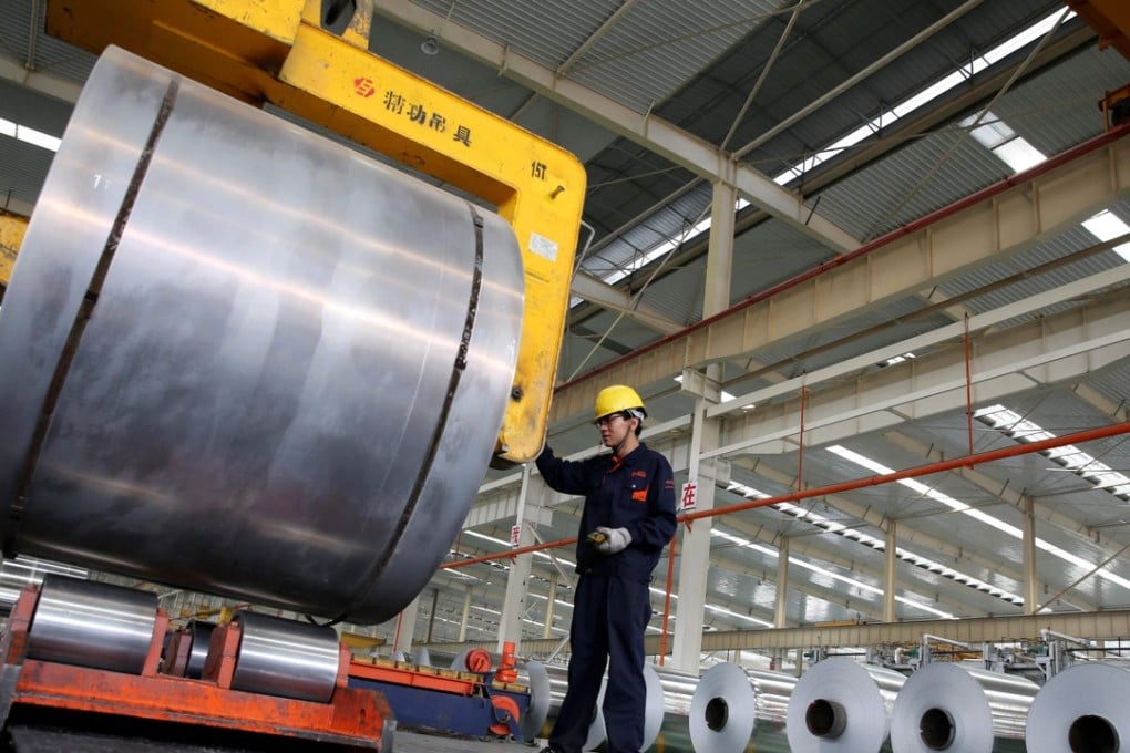 US President Donald Trump says he will sign off on a 10 per cent tariff on imports of aluminium products. Photo: AFP