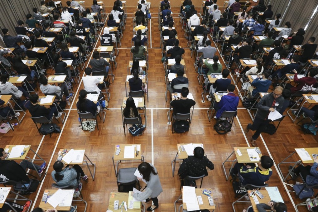 The cost of covering DSE exam fees for candidates next year will set the government back by HK$180 million. Photo: Dickson Lee