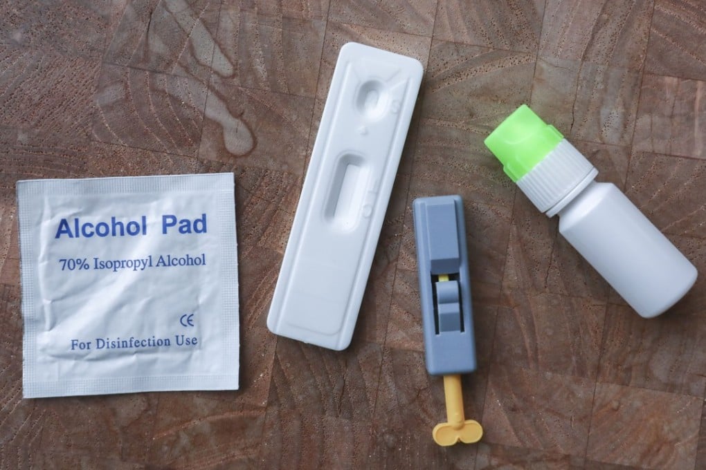 An HIV rapid test kit. Photo: Jonathan Wong