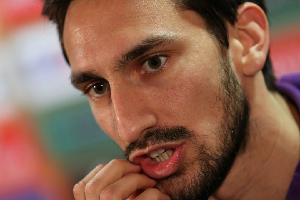 Fiorentina captain Davide Astori. Photo: Reuters