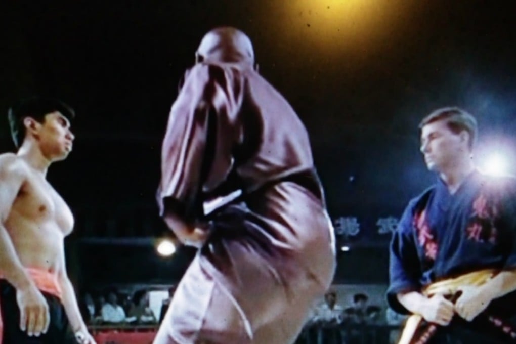 Bernard Mariano (left) and Jean-Claude Van Damme about to do battle in ‘Bloodsport’. Photo: Handout