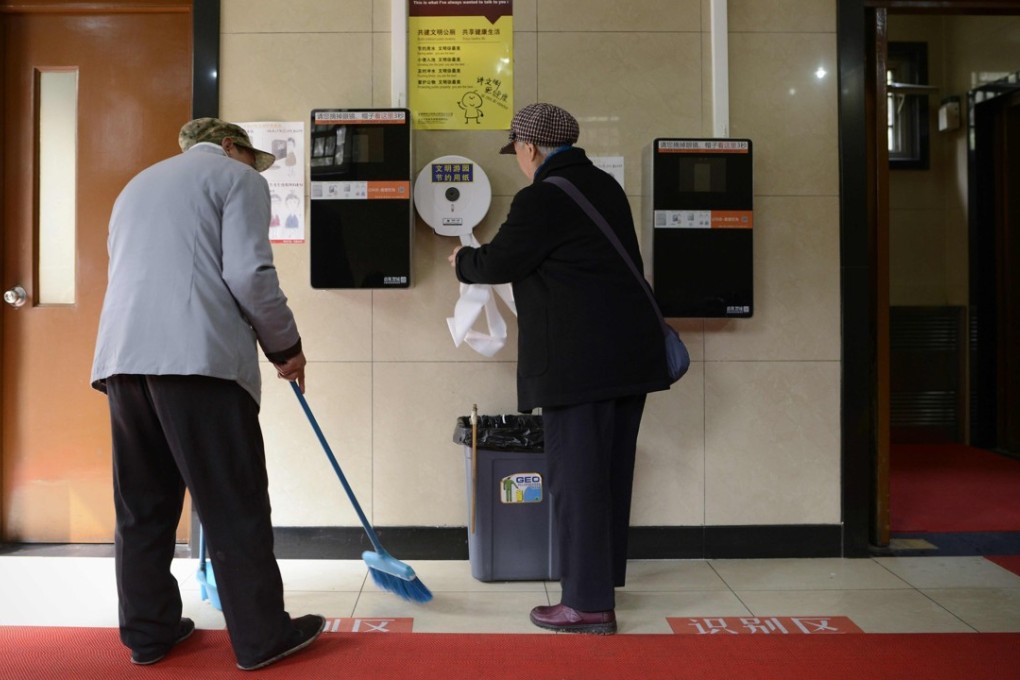 China started a three-year campaign to improve the standard of public toilets at tourist sites across the country in 2015. Photo: AFP