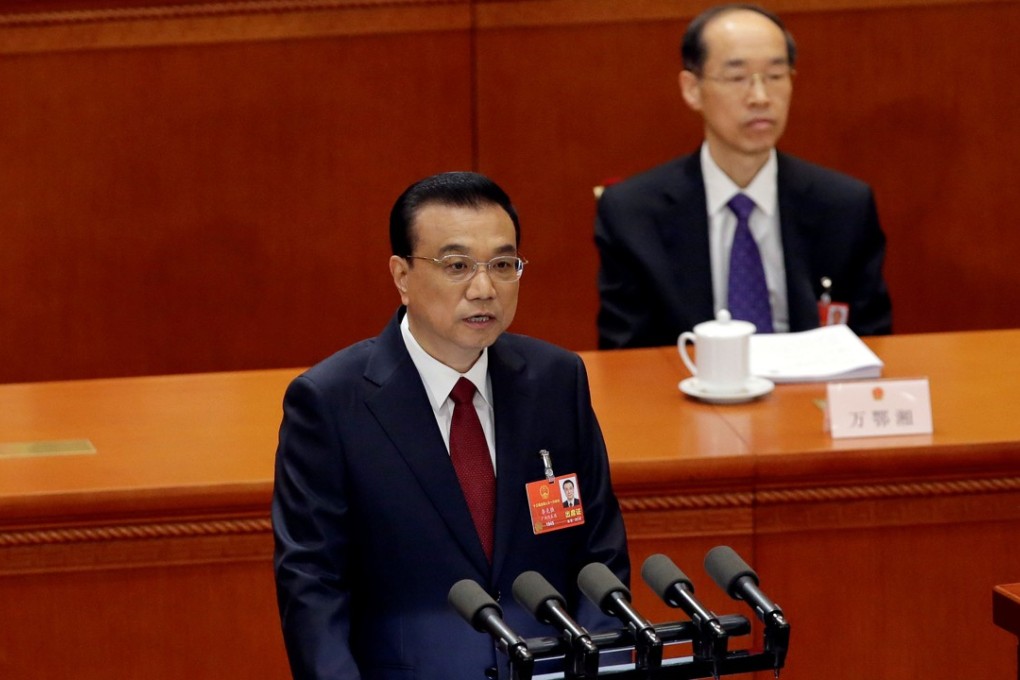Premier Li Keqiang pledged that the central government would strictly implement ‘one country, two systems’ in Hong Kong. Photo: Reuters