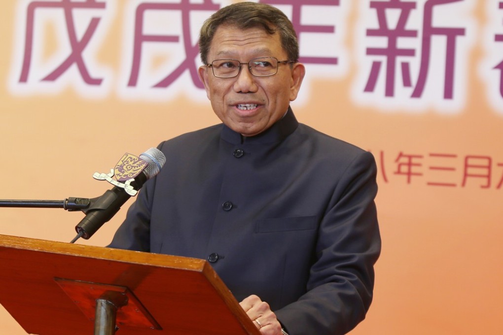 Chinese University of Hong Kong vice chancellor and president Rocky Tuan Sung-chi. Photo: Xiaomei Chen