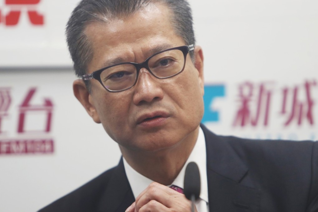 Financial Secretary Paul Chan Mo-po’s budget plans for 2018-2019 are more generous that in prior years, but are not enough to satisfy some citizens and legislators. Photo: Winson Wong