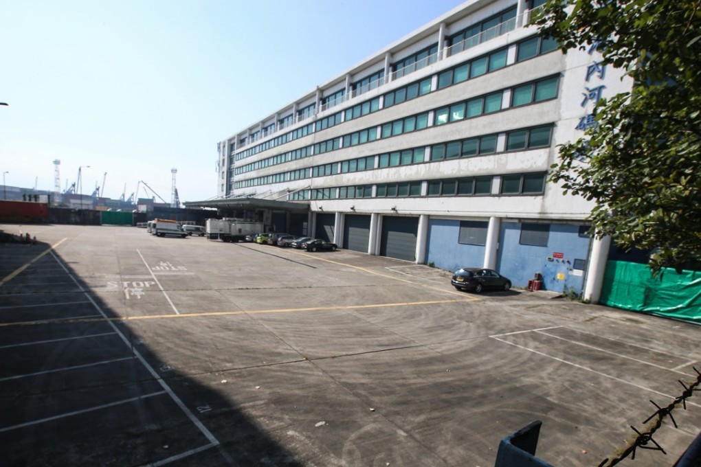 A vacant lot at River Trade Terminal in Tuen Mun. Photo: David Wong