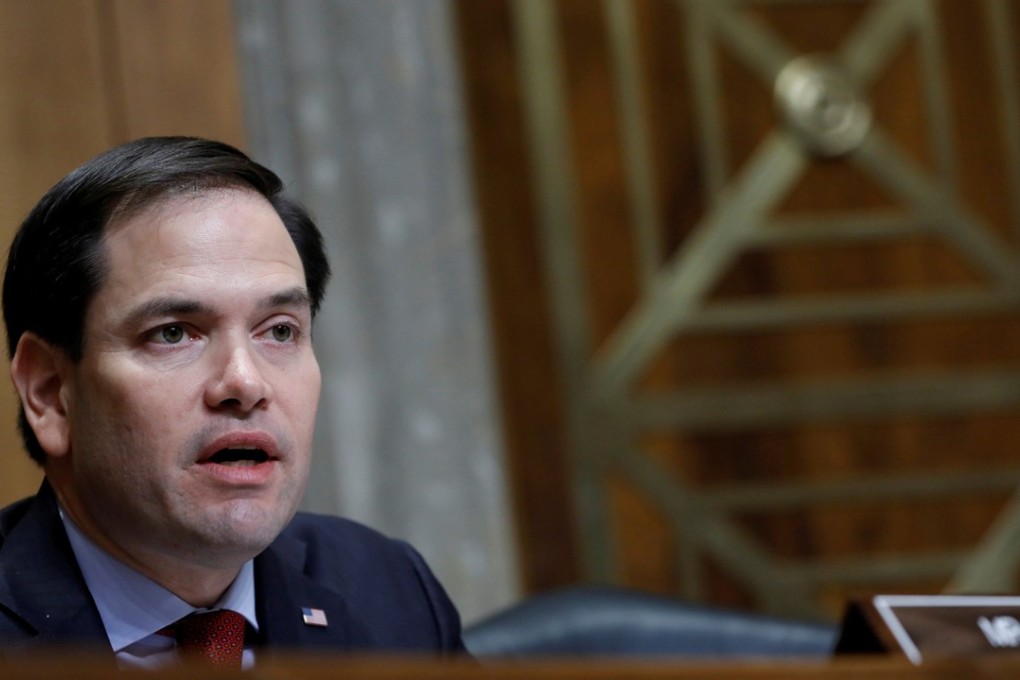 Alex Lo calls out the irony of US senator Marco Rubio for his lack of action to push gun control, while championing Hong Kong’s young people and democratic rights. Photo: Reuters