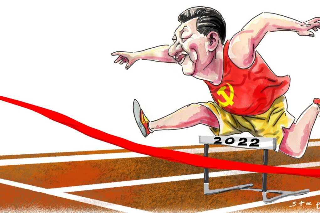 For Xi Jinping to retain authority and power beyond the end of his current term, he needs to be re-elected at the 20th National People’s Congress, expected to be held in late 2022, when he will be 69, just over the unwritten limit of 68. Illustration: Craig Stephens