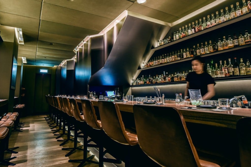 Ronin has seating for only 14 at a long wooden bar.