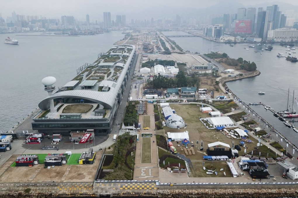 The Kai Tak Cruise Terminal in Kowloon City sit largely underused, still waiting to reach economic potential. Alex Lo suggests rather than waiting for future benefit, use the land to deal with the housing crisis now. Photo: Roy Issa