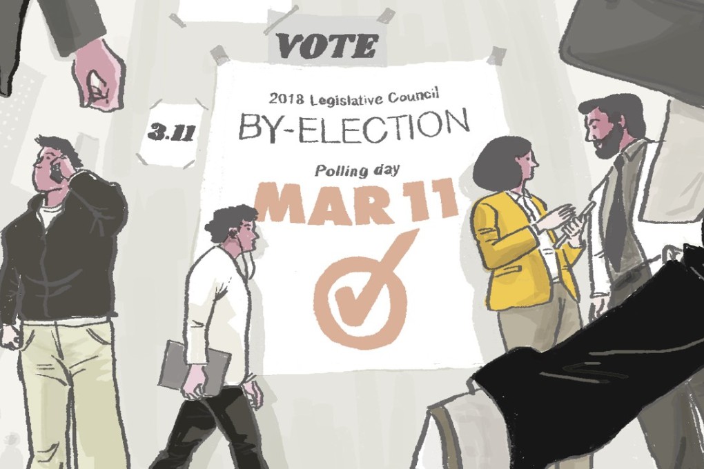 The Legco by-election is on Sunday. Illustration: Brian Wang