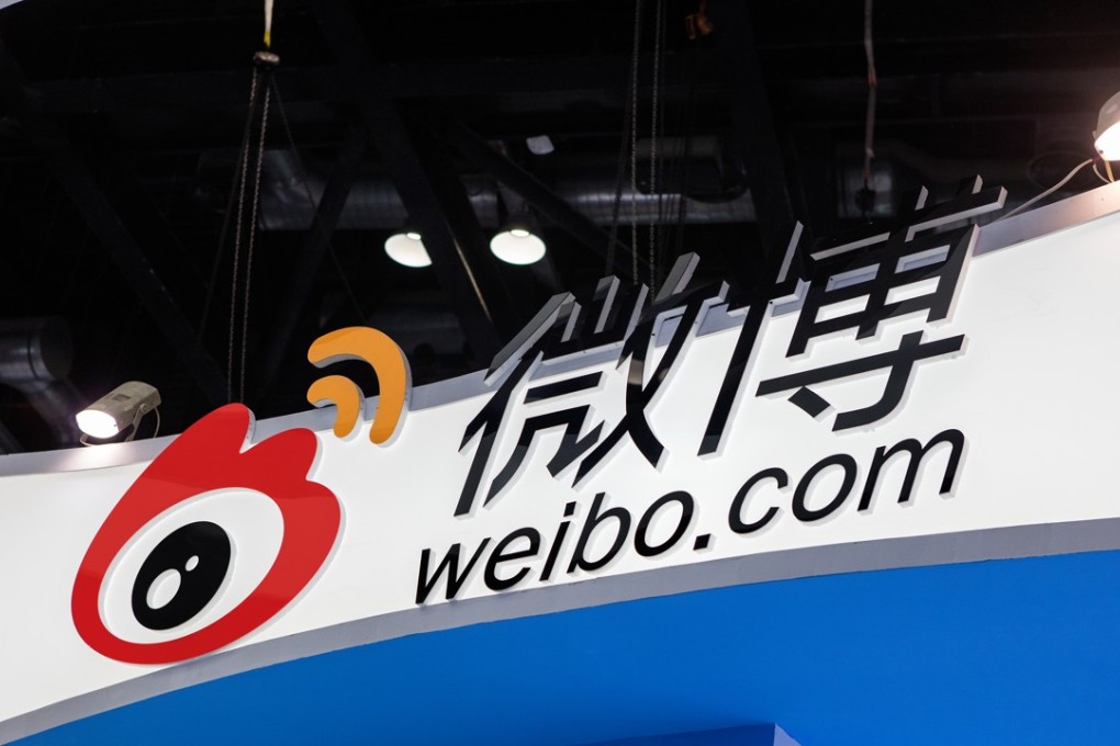 The logo of Weibo, China’s Twitter-like social media service. The company will license the rights to Nasdaq data under the agreement. Photo: Shutterstock