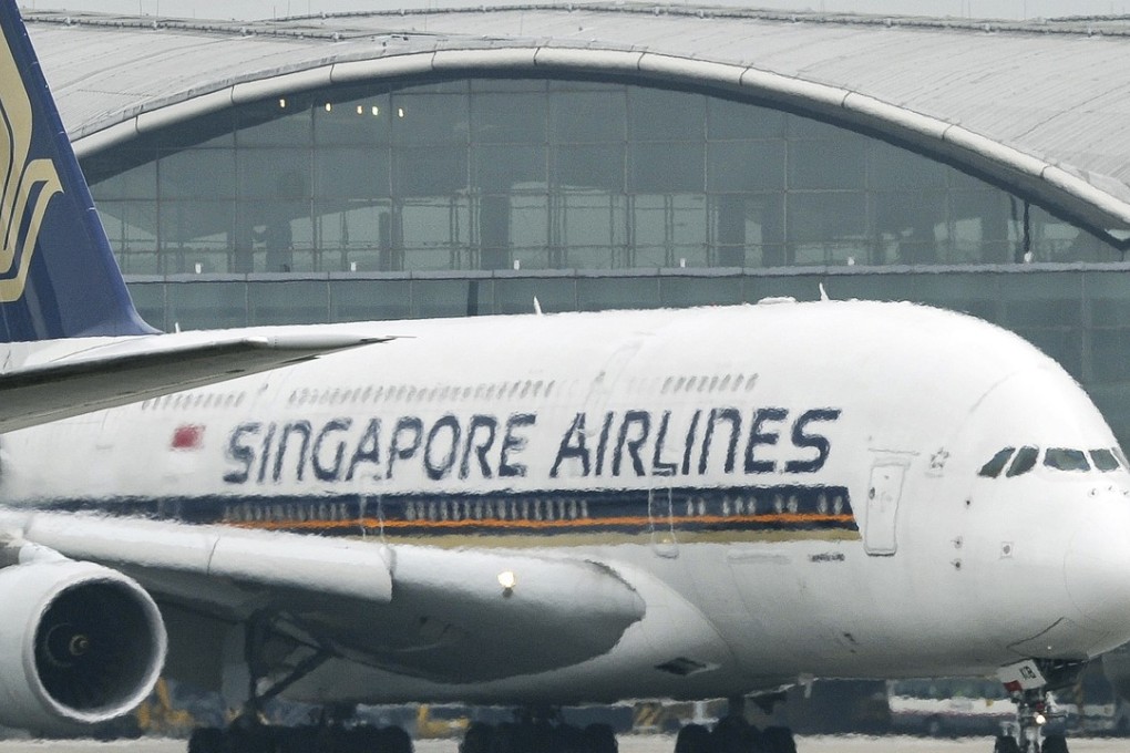 Hong Kong International Airport is investigating five Singapore Airlines crew for a security breach. Photo: AFP