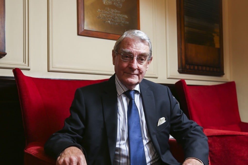 Brian Finch, at the Foreign Correspondents' Club, in Central. Picture: Xiaomei Chen