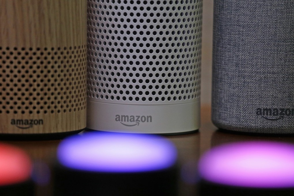 Amazon Echo and Echo Plus devices, which work with its voice-assistant Alexa. Photo: AP