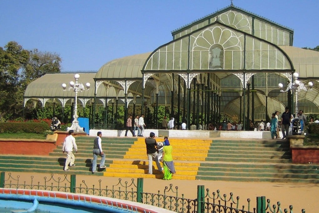 The Lalbagh botanical garden in Bangalore, which is also known as India’s Silicon Valley. The city generates 92,000 metric tonnes of e-waste annually. Photo via Newscom