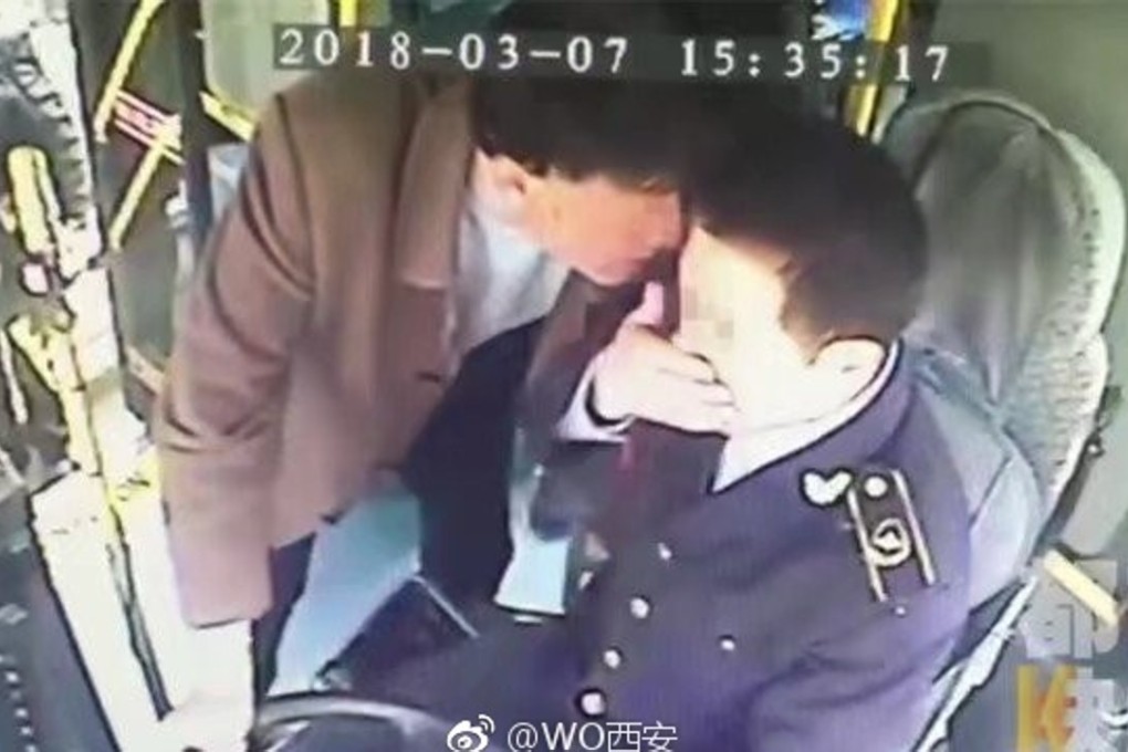 Bus passenger mauls driver over fare dispute in China | South China ...