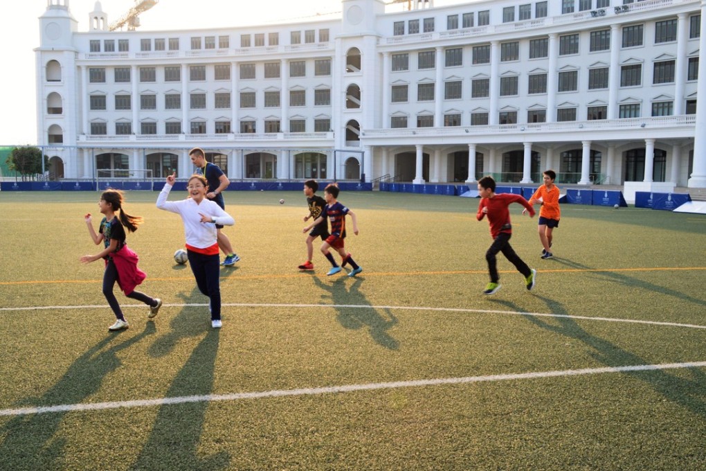 Children take part in Anglo Academy’s summer camps at Harrow International School Hong Kong. Photo: Anglo Academy