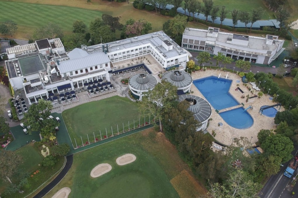 An aerial view of the Hong Kong Golf Club in Fanling. Photo: Roy Issa
