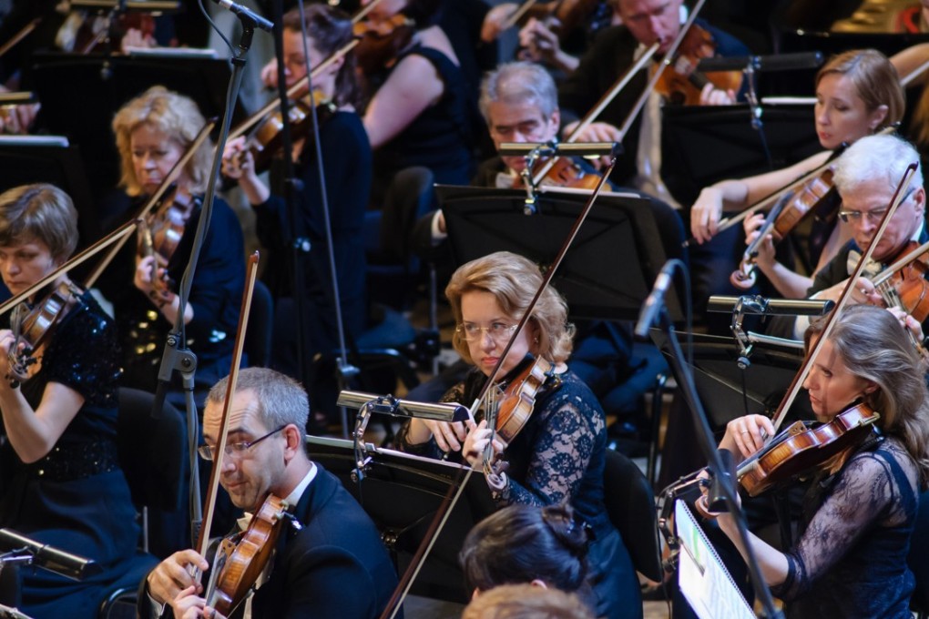 Players of the State Academic Symphony Orchestra of Russia. Photo: courtesy Hong Kong Arts Festival