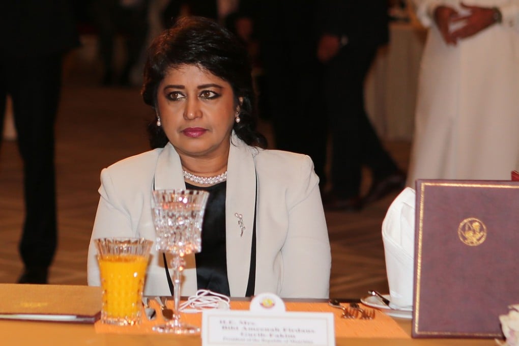 Ameenah Gurib-Fakim, who is the only female head of state in Africa, has been accused of using a bank card provided by an NGO to make personal purchases. Photo: AFP