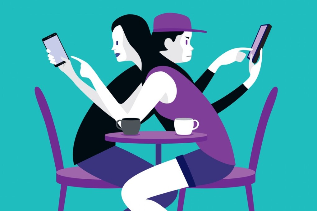 If you would rather spend time on your smartphone than interacting with your partner, it’s possible you could have a digital addiction. Photo: Shutterstock